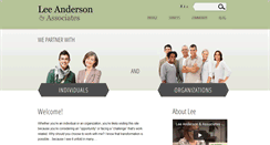 Desktop Screenshot of leeandersonassociates.ca